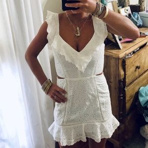 White Eyelet Dress